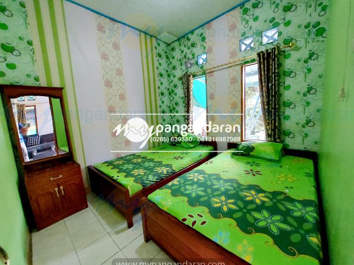   Tampilan Kamar Rumah Teh Ina Pangandaran